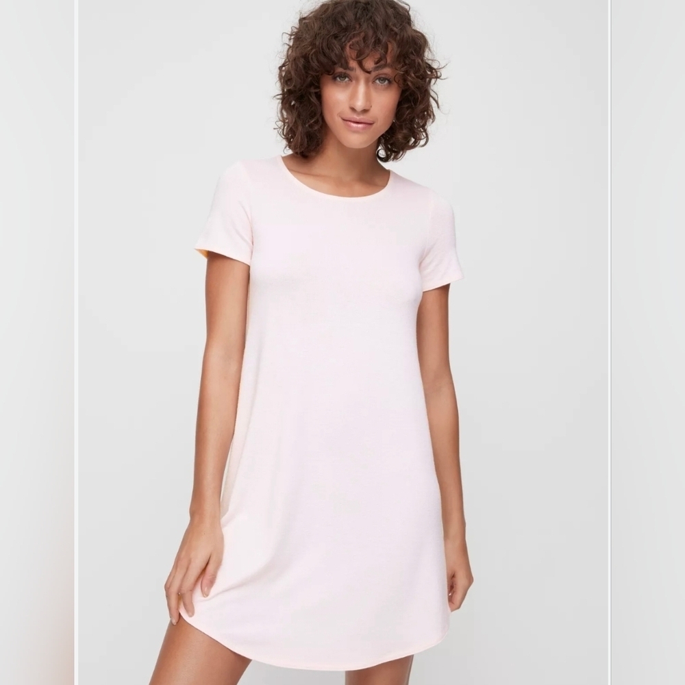 Wilfred Light Pink Mini Dress